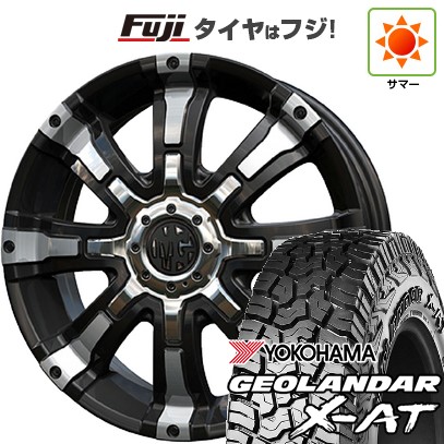 【新品 軽自動車】タフト ソリオ 夏タイヤ ホイール4本セット 165/65R15 ヨコハマ ジオランダー X-AT G016 RBL クリムソン マーテルギア(MG) ビースト 5J 15インチ(送料無料)|フジコーポレーション