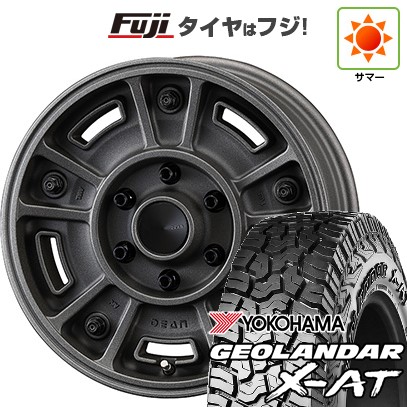 【新品】ランクル70(GDJ76W) 夏タイヤ ホイール4本セット 265/75R16 ヨコハマ ジオランダー X-AT G016 RBL クリムソン ディーン BJ メキシカン 8J 16インチ(送料無料)