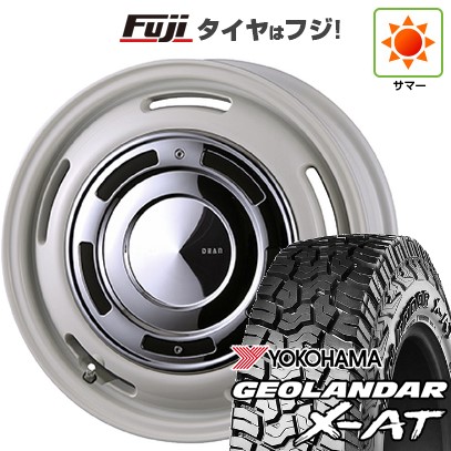 【新品 軽自動車】タフト ソリオ 夏タイヤ ホイール4本セット 165/65R15 ヨコハマ ジオランダー X-AT G016 RBL クリムソン ディーン クロスカントリー 4.5J 15インチ(送料無料) 93,060円