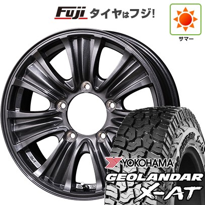 【新品】ジムニー 夏タイヤ ホイール4本セット 195R16C 104/102Q ヨコハマ ジオランダー X-AT G016 OWL トピー バザルト-X タイプ2 5.5J 16インチ(送料無料)｜フジコーポレーション 71,720円