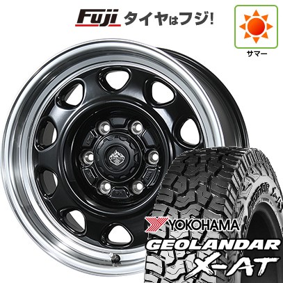 【新品】ハイエース200系 夏タイヤ ホイール4本セット 215/65R16 109/107Q ヨコハマ ジオランダー X-AT G016 OWL トピー ランドフット SWZ 数量限定 6.5J 16インチ(送料無料)