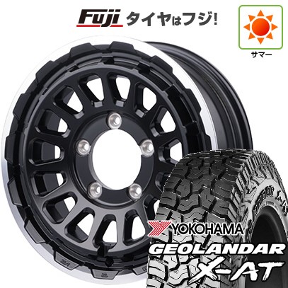 【新品】ジムニー 夏タイヤ ホイール4本セット 185/85R16 ヨコハマ ジオランダー X-AT G016 WL シーエルリンク UNIONRIM HR 5.5J 16インチ(送料無料)