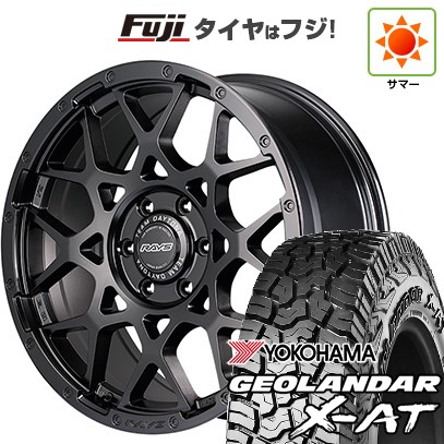 【新品】ランクル300 夏タイヤ ホイール4本セット 275/55R20 120/117 Q ヨコハマ ジオランダー X-AT G016 RBL RAYS レイズ デイトナ M8 BLACK EDITION 9J 20インチ(送料無料)