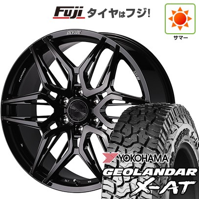 【新品】ランクル250 夏タイヤ ホイール4本セット 265/60R20 121/118 Q ヨコハマ ジオランダー X-AT G016 RBL SSR ディバイド LG-F 9J 20インチ(送料無料)｜フジコーポレーション