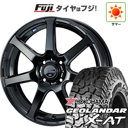 【新品 軽自動車】タフト ソリオ 夏タイヤ ホイール4本セット 165/65R15 ヨコハマ ジオランダー X-AT G016 RBL WEDS ウェッズ レオニス NAVIA 07 4.5J 15インチ(送料無料)