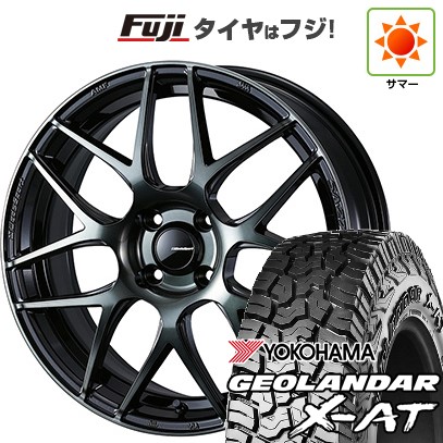 【新品 軽自動車】ハスラー デリカミニ(4WD) 夏タイヤ ホイール4本セット 165/60R15 ヨコハマ ジオランダー X-AT G016 RBL WEDS ウェッズスポーツ SA-27R 5J 15インチ(送料無料)|フジコーポレーション