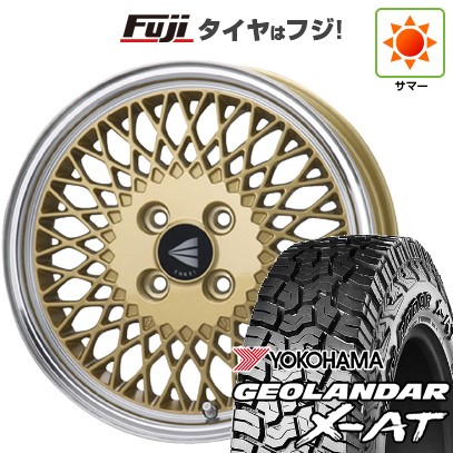 【新品 軽自動車】ハスラー デリカミニ(4WD) 夏タイヤ ホイール4本セット 165/60R15 ヨコハマ ジオランダー X-AT G016 RBL ENKEI エンケイ Neo Classic ENKEI 92 5J 15インチ(送料無料)