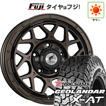 【新品】ジムニー 夏タイヤ ホイール4本セット 185/85R16 ヨコハマ ジオランダー X-AT G016 WL スーパースター ロディオドライブ 8M MONO 5.5J 16インチ(送料無料)