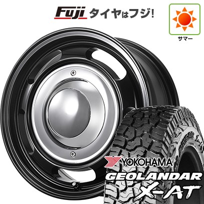 【新品】ハイエース200系 夏タイヤ ホイール4本セット 215/65R16 109/107Q ヨコハマ ジオランダー X-AT G016 OWL トライスター BRUT BR-00 6.5J 16インチ(送料無料)｜フジコーポレーション 111,550円