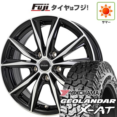 【新品国産車用5穴114.3】 夏タイヤ ホイール4本セット 225/65R17 ヨコハマ ジオランダー X-AT G016 OWL ホットスタッフ ヴァレット スティング 7J 17インチ(送料無料)