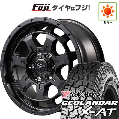 【新品】ハイエース200系 夏タイヤ ホイール4本セット 215/65R16 109/107Q ヨコハマ ジオランダー X-AT G016 OWL MID WHEELS NITRO POWER M7 ファランクス 6.5J 16インチ(送料無料)