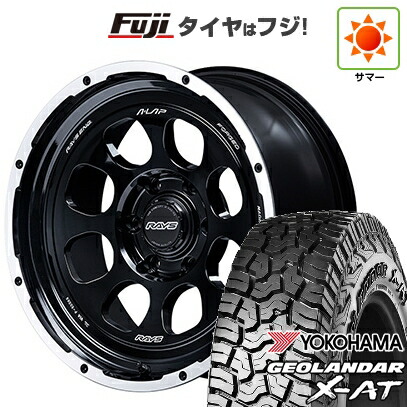 【新品】ランクル300 夏タイヤ ホイール4本セット 275/65R18 123/120 Q ヨコハマ ジオランダー X-AT G016 RBL RAYS レイズ A LAP-08X 8.5J 18インチ(送料無料)|フジコーポレーション