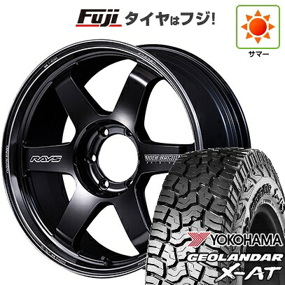 【新品】ランクル300 夏タイヤ ホイール4本セット 275/55R20 120/117 Q ヨコハマ ジオランダー X-AT G016 RBL RAYS レイズ ボルクレーシング TE37ULTRA ラージPCD Black Shadow 8.5J 20インチ(送料無料)｜フジコーポレーション 327,690円