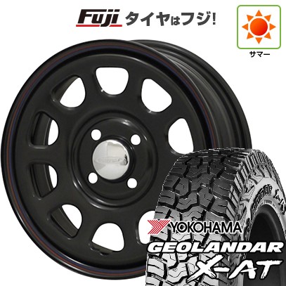 【新品 軽自動車】ハスラー 夏タイヤ ホイール4本セット 165/65R14 ヨコハマ ジオランダー X-AT G016 RBL モリタ デイトナズ G2 5J 14インチ(送料無料)|フジコーポレーション