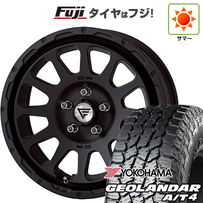 【新品】デリカD5 夏タイヤ ホイール4本セット 245/70R16 ヨコハマ ジオランダー A/T4 G018 RBL デルタフォース オーバル 7J 16インチ(送料無料)｜フジコーポレーション