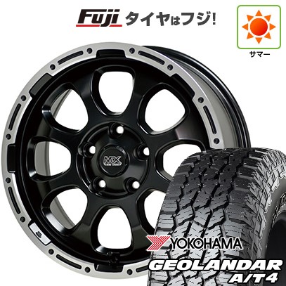 【新品】RAV4（アドベンチャー） 夏タイヤ ホイール4本セット 245/65R17 ヨコハマ ジオランダー A/T4 G018 OWL/RBL ホットスタッフ マッドクロス グレイス 7J 17インチ(送料無料)