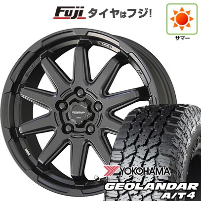 【新品国産車用5穴114.3】 夏タイヤ ホイール4本セット 225/65R17 107/103 S ヨコハマ ジオランダー A/T4 G018 RBL 共豊 サーキュラー C10S 7J 17インチ(送料無料)