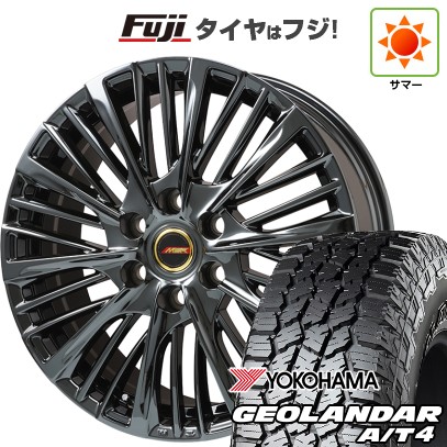 【新品】ランクル300 夏タイヤ ホイール4本セット 275/55R20 117 H XL ヨコハマ ジオランダー A/T4 G018 RBL プレミックス MER-X(平座ナット) 8J 20インチ(送料無料)|フジコーポレーション