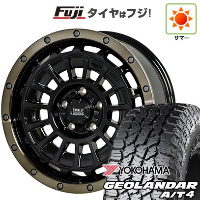 【新品】RAV4(アドベンチャー) 夏タイヤ ホイール4本セット 245/65R17 ヨコハマ ジオランダー A/T4 G018 RBL ホットスタッフ バークレイハードロック ローガン 7J 17インチ(送料無料)|フジコーポレーション