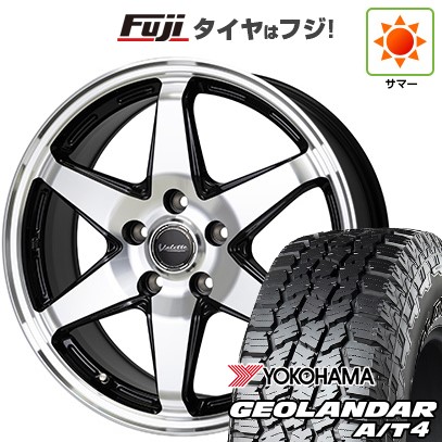【新品国産車用5穴114.3】 夏タイヤ ホイール4本セット 225/65R17 107/103 S ヨコハマ ジオランダー A/T4 G018 RBL ホットスタッフ ヴァレット アンクレイ 7J 17インチ(送料無料)