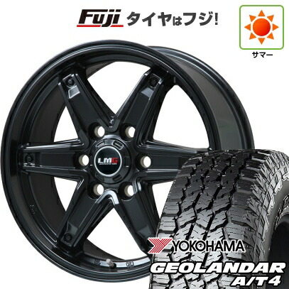 【新品】ランクル250/ランクル300 夏タイヤ ホイール4本セット 265/65R18 ヨコハマ ジオランダー A/T4 G018 RBL レアマイスター LMG エトナ(マットブラック) トヨタ・レクサス車専用 7.5J 18インチ(送料無料)|フジコーポレーション