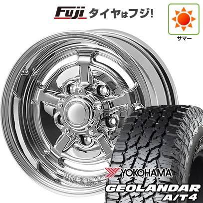 【新品】ジムニーシエラ/ジムニーノマド 夏タイヤ ホイール4本セット 215/75R15 ヨコハマ ジオランダー A/T4 G018 RBL アピオ ワイルドボア HR 6J 15インチ(送料無料)|フジコーポレーション