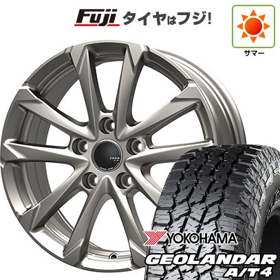 【新品国産車用5穴114.3】 夏タイヤ ホイール4本セット 235/60R18 ヨコハマ ジオランダー A/T4 G018 RBL モンツァ ZACK JP-325 7.5J 18インチ(送料無料)｜フジコーポレーション