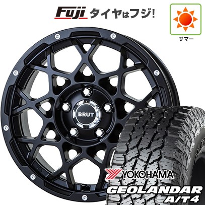 【新品】RAV4（アドベンチャー） 夏タイヤ ホイール4本セット 245/65R17 ヨコハマ ジオランダー A/T4 G018 RBL トライスター BRUT BR-55 7.5J 17インチ(送料無料)