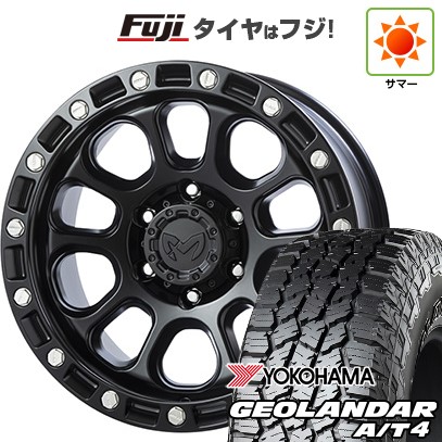 【新品】プラド/ハイラックス 夏タイヤ ホイール4本セット 265/65R17 ヨコハマ ジオランダー A/T4 G018 OWL/RBL トライスター MKW M204 JP Spec 8J 17インチ(送料無料)｜フジコーポレーション 128,600円
