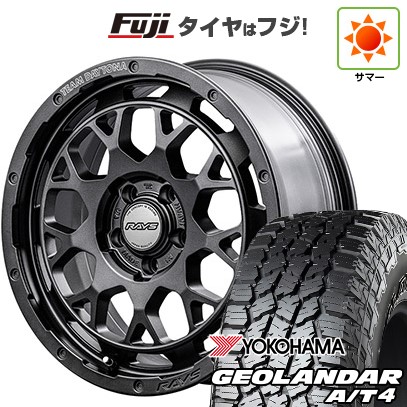 【新品】デリカD5 夏タイヤ ホイール4本セット 245/70R16 ヨコハマ ジオランダー A/T4 G018 RBL RAYS レイズ デイトナ M9+ SPEC-M 7J 16インチ(送料無料)｜フジコーポレーション