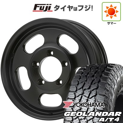 【新品】ジムニー 夏タイヤ ホイール4本セット 215/85R16 ヨコハマ ジオランダー A/T4 G018 RBL MLJ エクストリームJ D スロット 5.5J 16インチ(送料無料)