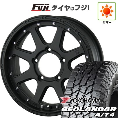 【新品】ジムニー 夏タイヤ ホイール4本セット 215/85R16 ヨコハマ ジオランダー A/T4 G018 RBL MLJ エクストリームJ 5.5J 16インチ(送料無料)|フジコーポレーション