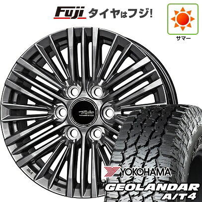 【新品】ランクル250/ランクル300 夏タイヤ ホイール4本セット 265/65R18 ヨコハマ ジオランダー A/T4 G018 OWL/RBL 共豊 テイラー TL-1 トヨタ・レクサス専用 8J 18インチ(送料無料)|フジコーポレーション