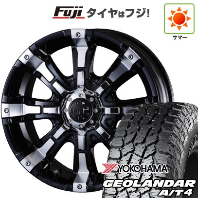 【新品】RAV4(アドベンチャー) 夏タイヤ ホイール4本セット 245/65R17 ヨコハマ ジオランダー A/T4 G018 OWL/RBL クリムソン マーテルギア(MG) ビースト 7J 17インチ(送料無料)|フジコーポレーション