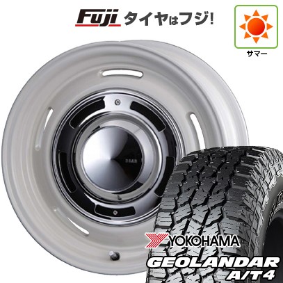 【新品国産車用6穴139.7】 夏タイヤ ホイール4本セット 265/70R16 112 T ヨコハマ ジオランダー A/T4 G018 OWL/RBL クリムソン ディーン クロスカントリー 7J 16インチ(送料無料)|フジコーポレーション