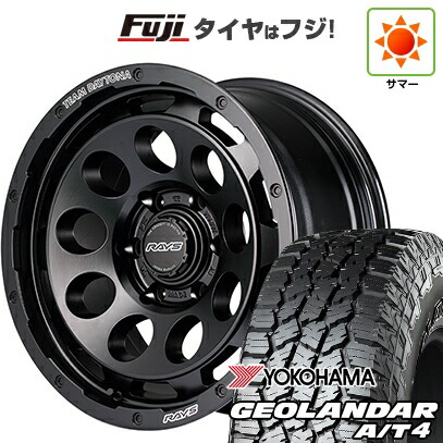 【新品】ランクル300 夏タイヤ ホイール4本セット 275/65R18 ヨコハマ ジオランダー A/T4 G018 OWL/RBL RAYS レイズ デイトナ D9 8.5J 18インチ(送料無料)|フジコーポレーション