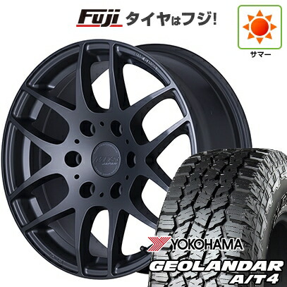 【新品】ハイエース200系 夏タイヤ ホイール4本セット 215/65R16 109/107S ヨコハマ ジオランダー A/T4 G018 WL/RBL エムテクノ M.T.S.JAPAN アドバンス キャステッド 16インチ(送料無料)