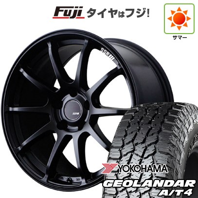 【新品国産車用5穴114.3】 夏タイヤ ホイール4本セット 235/60R18 ヨコハマ ジオランダー A/T4 G018 RBL SSR GT GTV02 7.5J 18インチ(送料無料)