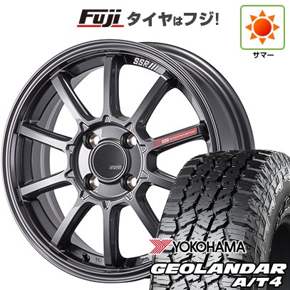 【新品国産車用5穴114.3】 夏タイヤ ホイール4本セット 235/60R18 ヨコハマ ジオランダー A/T4 G018 RBL SSR GT GTV05 7.5J 18インチ(送料無料)