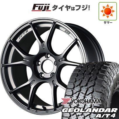 【新品国産車用5穴114.3】 夏タイヤ ホイール4本セット 225/65R17 107/103 S ヨコハマ ジオランダー A/T4 G018 RBL SSR GT GTX02 7J 17インチ(送料無料)