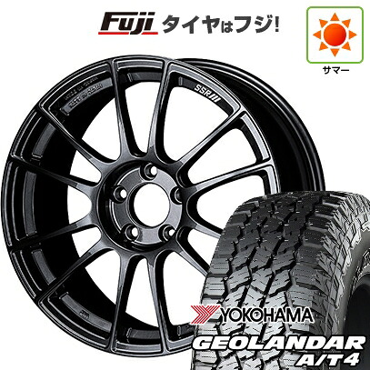 【新品国産車用5穴114.3】 夏タイヤ ホイール4本セット 235/60R18 ヨコハマ ジオランダー A/T4 G018 RBL SSR GT GTX04 7.5J 18インチ(送料無料)