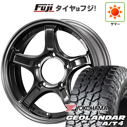 【新品】ジムニー 夏タイヤ ホイール4本セット 215/85R16 ヨコハマ ジオランダー A/T4 G018 RBL SSR ディバイド X03J 5.5J 16インチ(送料無料)｜フジコーポレーション