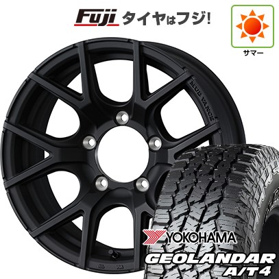 【新品】ジムニー 夏タイヤ ホイール4本セット 215/85R16 ヨコハマ ジオランダー A/T4 G018 RBL WEDS ウェッズアドベンチャー マッドヴァンス SD 5.5J 16インチ(送料無料)