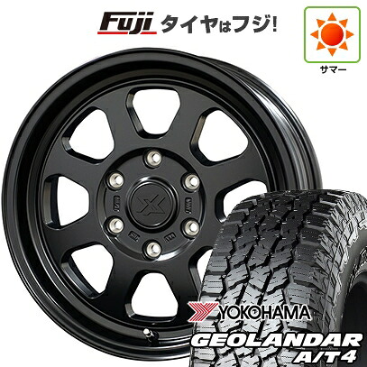 【新品】ハイエース200系 夏タイヤ ホイール4本セット 215/65R16 109/107S ヨコハマ ジオランダー A/T4 G018 WL/RBL コスミック クロスブラッド XB02 6.5J 16インチ(送料無料)
