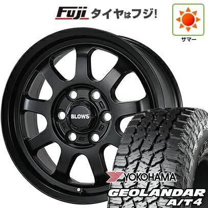 【新品】ランクル250/ランクル300 夏タイヤ ホイール4本セット 265/65R18 ヨコハマ ジオランダー A/T4 G018 OWL/RBL トピー ブロウズ rov.9 トヨタ車専用 7.5J 18インチ(送料無料)