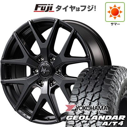 【新品】ランクル300 夏タイヤ ホイール4本セット 275/55R20 120/117 S ヨコハマ ジオランダー A/T4 G018 RBL MID WHEELS NITRO POWER M62 トマホーク 8J 20インチ(送料無料)|フジコーポレーション