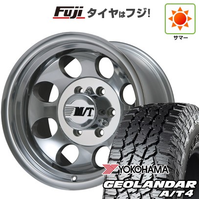 【新品国産車用6穴139.7】 夏タイヤ ホイール4本セット 315/75R16 ヨコハマ ジオランダー A/T4 G018 OWL/RBL ミッキートンプソン クラシック3 10J 16インチ(送料無料)