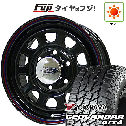 【新品】ハイエース200系 夏タイヤ ホイール4本セット 215/65R16 109/107S ヨコハマ ジオランダー A/T4 G018 WL/RBL モリタ デイトナズ 7J 16インチ(送料無料)