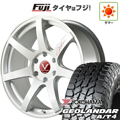 【新品】ハイエース200系 夏タイヤ ホイール4本セット 215/65R16 109/107S ヨコハマ ジオランダー A/T4 G018 WL/RBL ギブソン カミュラ 6.5J 16インチ(送料無料)