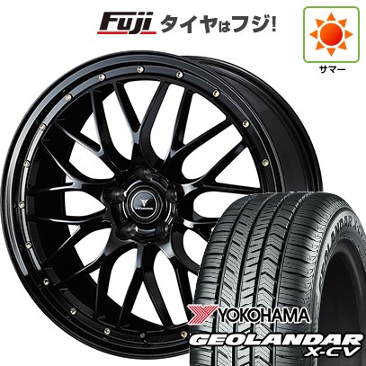 【新品】レクサスNX 2021/11- 夏タイヤ ホイール4本セット 235/50R20 ヨコハマ ジオランダー X-CV G057 WEDS ウェッズ ノヴァリス アセット M1 20インチ(送料無料)|フジコーポレーション